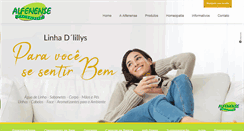 Desktop Screenshot of farmaciaalfenense.com.br
